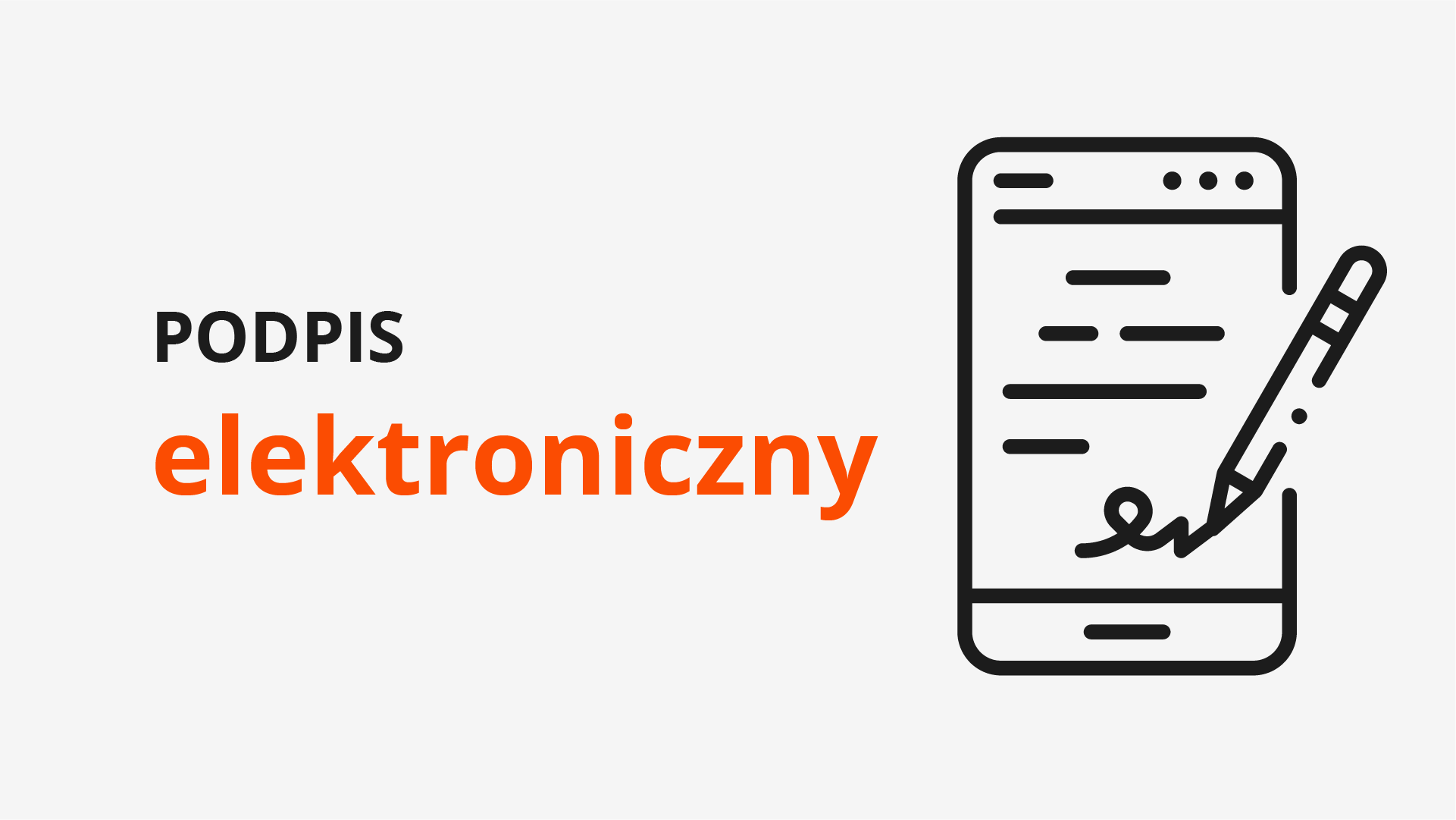 Podpis elektroniczny