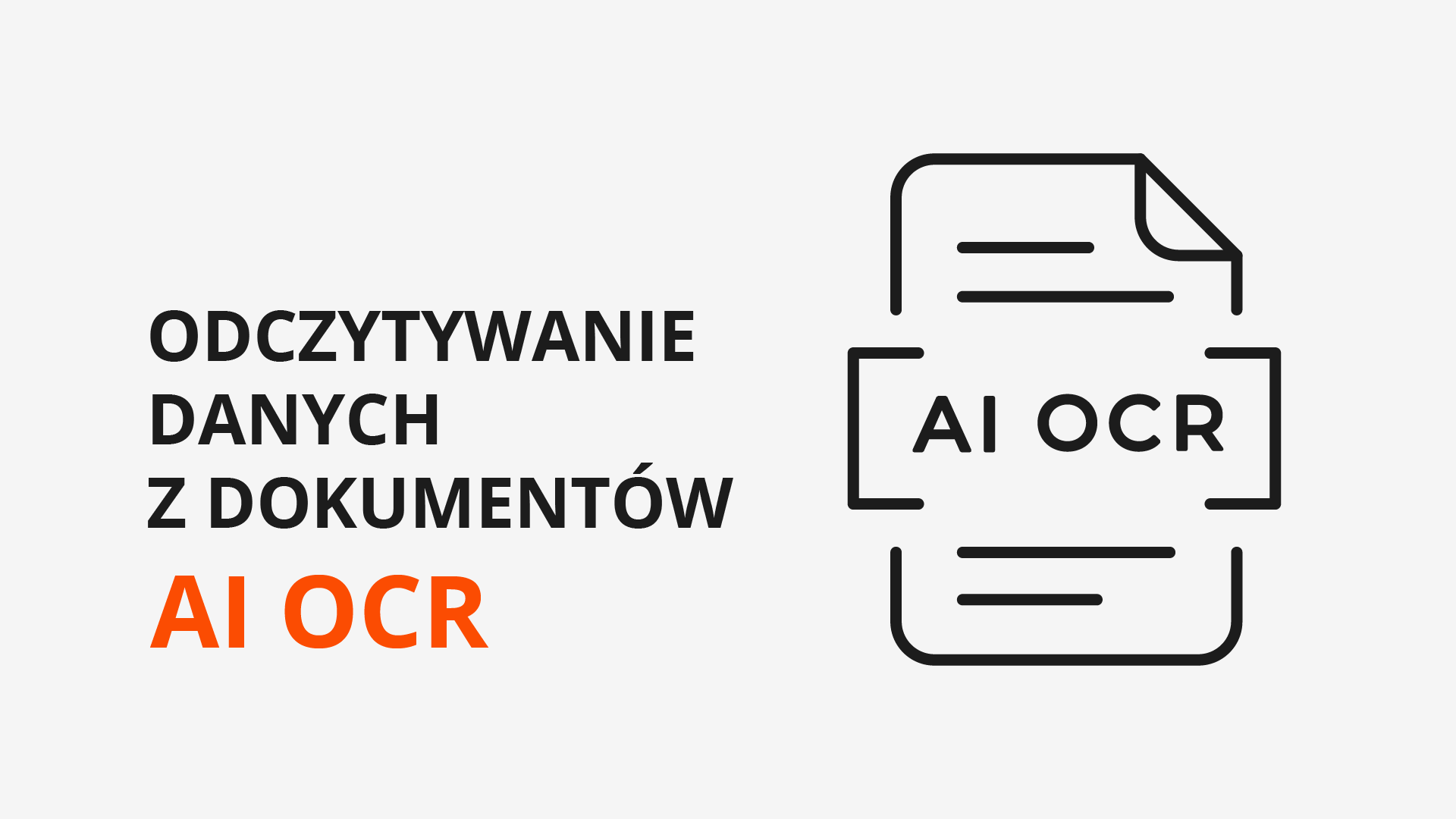 Odczytywanie danych z dokumentów AI OCR